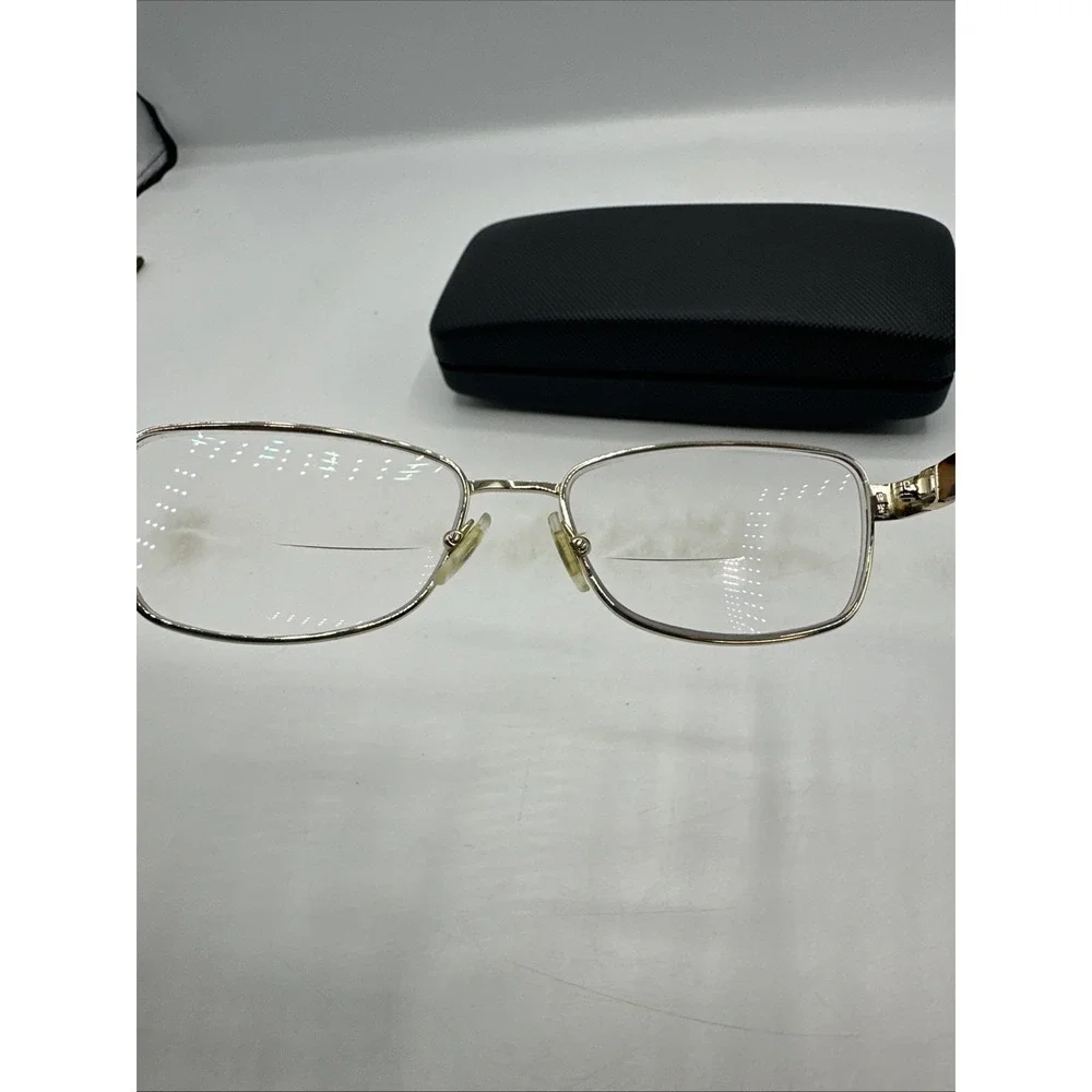 Marchon NYC Eyeglasses Frame M-4003 210 Women Brown Rectangle Full Rim 54-16-140